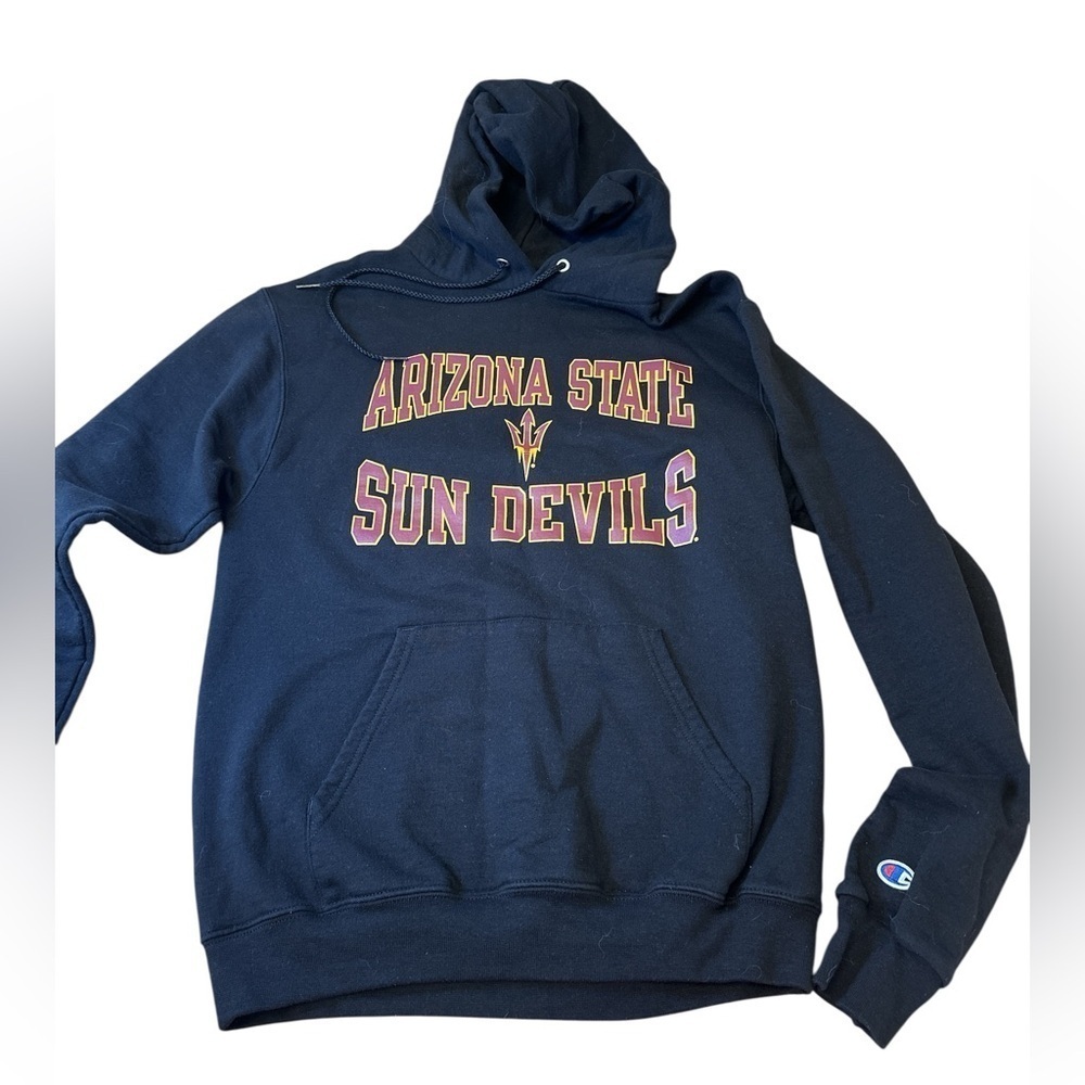 Champion Arizona Sun Devils Hoodie Size Small Black